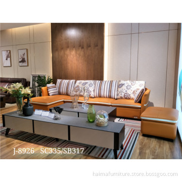 Yellow Modern Sectional Sofa